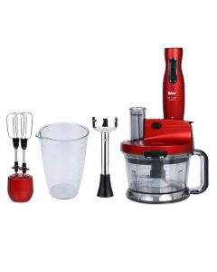 Mixeur Multifonction FAKIR Mr Chef Quadro 1000W - Rouge