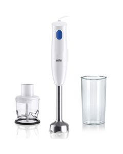 Mixeur Plongeant 2EN1 BRAUN MQ10201M 450W - Blanc