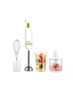 Mixeur Plongeant 4EN1 DECAKILA KEJB038W 600W - Blanc