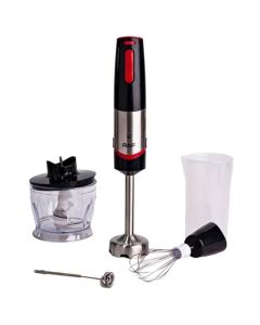 Mixeur Plongeant 4EN1 RAF R-337 600W - Noir&Rouge