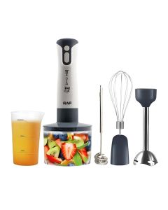 Mixeur Plongeant Raf 5En1 R-340 2000W Blanc