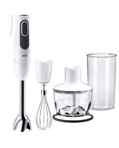 Mixeur Plongeant BRAUN Sauce MQ3135 750W - Blanc