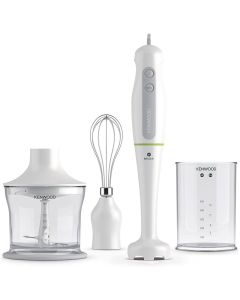 Mixeur Plongeant KENWOOD HDP104WH 3en1 600W Bol 500ml - Blanc