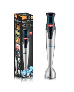 Mixeur Plongeant RAF R-282 Avec Pied En Inox 1600W - Noir
