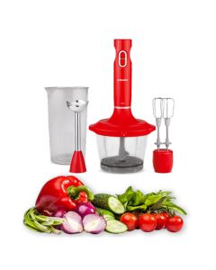 Mixeur Multifonction 3EN1 NEWSTAR MIXP05 1700W - Rouge