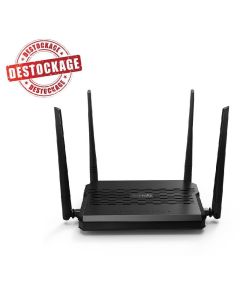 Modem-routeur TENDA D305 N300 ADSL2+ ultra-rapide et stable - Noir(D305)