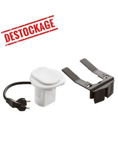 Module de bureau Encastré  LEGRAND 2P+T -BLANC (054050 )