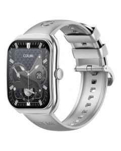 Montre Connectée COLMI P86 Silver - Écran AMOLED 1.93" Bluetooth 5.3