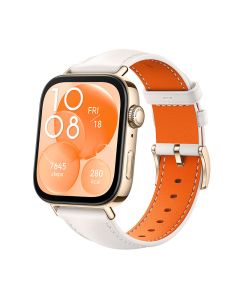 Montre Connectée HUAWEI Watch Fit 3 Blanc - Cuir 