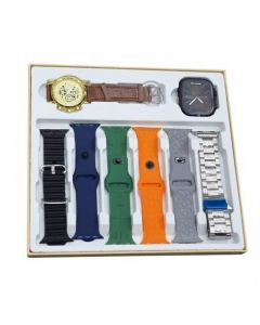 Montre Connectée JSYES M72 Avec 6 Bracelets - JSYES-M72-BK
