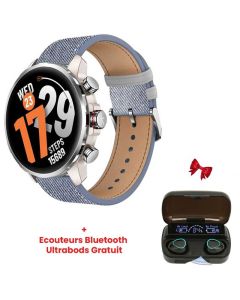 Montre Connectée KIESLEC Calling Watch KR 3 - Denin 