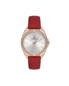 Montre Femme DANIEL KLEIN DK-1-13485-2 - Rouge&Rose Gold 