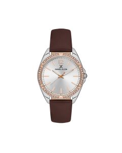 Montre Femme DANIEL KLEIN DK-1-13485-4 - Silver&Marron