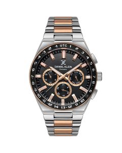 Montre Homme DANIEL KLEIN DK-1-13522-4 - Silver&Rose Gold