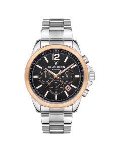 Montre Homme DANIEL KLEIN DK-1-13527-4 - Silver&Rose Gold