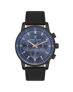 Montre Homme DANIEL KLEIN DK-1-13528-5 - Noir&Bleu