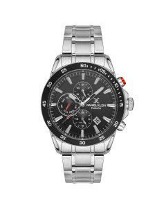 Montre Homme DANIEL KLEIN DK-1-13529-2 - Silver&Noir