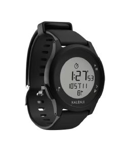 Montre chronomètre de course à pied DECATHLON W100 - Noir 