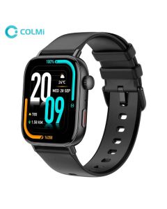 Montre Connectée Colmi C8 Max  Silicon - Noir