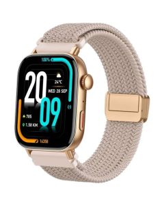 Montre Connectée Colmi C8 Max  Tissu - Gold