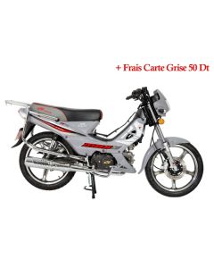 Moto à Essence FORZA XTF 125cc Monocylindre - Gris Brillant