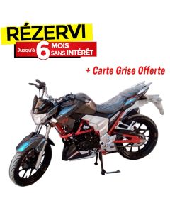 Moto SENKE RAPTOR SK-125CC - Gris