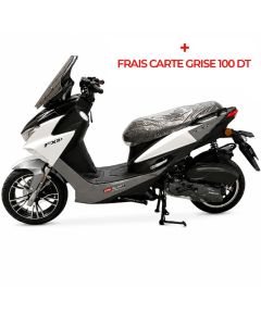 Scooter UNISCOOT 125CC FX2 Plus Gris - Moteur Jinlang CVT