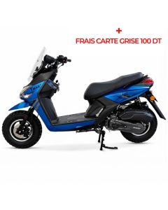 Scooter UNISCOOT 125CC TMAX Plus Bleu - Style & Performance