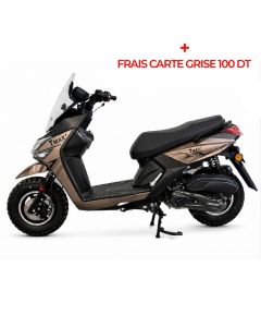Scooter UNISCOOT 125CC TMAX Plus Gris - Performance Urbaine