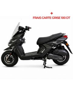Moto Scooter UNISCOOT 125CC TMAX Plus Noir Mat - Design & Efficacité