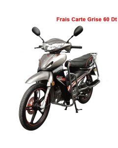 Moto ZIMOTA Partner 109cc - Gris&Orange