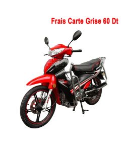 Moto ZIMOTA Partner 109cc - Rouge