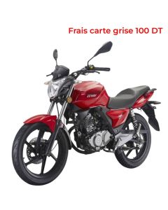 Moto à Essence ZIMOTA RKS 125cc 5 Vitesses Rouge