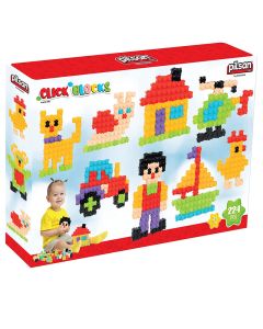Blocs De Boutons PILSAN 200 Pièces Colorées