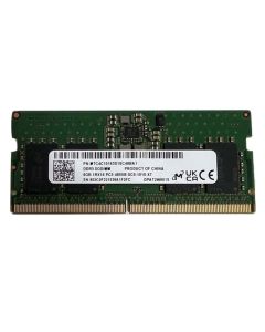 Barrette Mémoire MICRON 8Go DDR5 4800 MHz Pour PC Portable