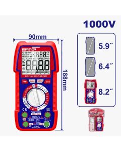 Multimetre Numerique EMTOP EDMR5310002 True RMS - Chez Mytek