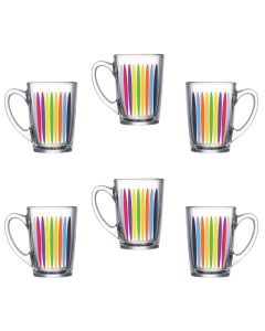Lot De 6 Tasses Mug LUMINARC New Morning Fizz - 32 CL 