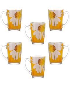 Lot De 6 Tasses Mug LUMINARC New Morning Paquerette Melon - 32 CL 