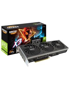 Carte Graphique Gamer INNO3D GeForce RTX 3080 X3 LHR 10Go (N30803-106X-181)