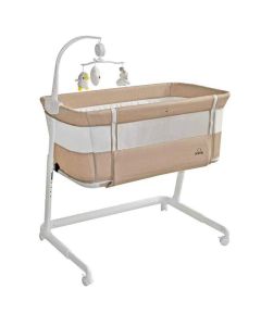 Berceau PRIMA Lit Coté Maman - Beige(PARC006-BG)