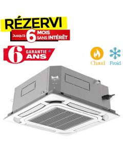 Climatiseur Cassette GREE Inverter 24000 BTU Chaud/Froid - Garantie 3 ans