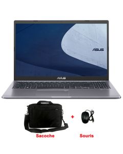 PC Portable ASUS P1512 i5 11è Gén 24Go 1To + 256Go SSD - Gris