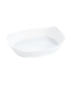 Plat De Cuisson LUMINARC 30x22 cm Smart cuisine Carine - Blanc