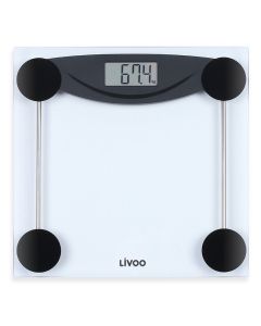 Pèse Personne Électronique LIVOO DOM426N 180Kg - Blanc