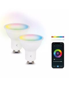 Pack de 2 Ampoules KSIX Smart LED GU10 - BXBULBGU12