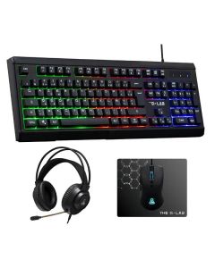 Pack Gaming 4 en 1 G-Lab Barium EX RGB Noir