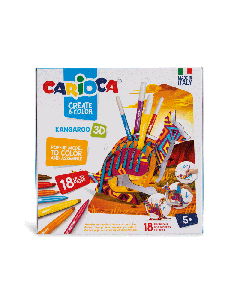 Pack CARIOCA Create & Color Kangourou 3D