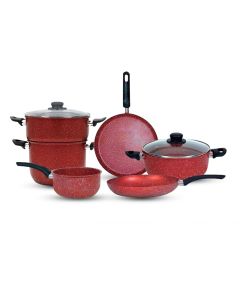 Pack COOK'ART De 8 Pièces - Rouge (2411196922027)