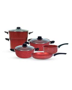 Pack COOK'ART De 9 Pièces - Rouge (6192903126414)