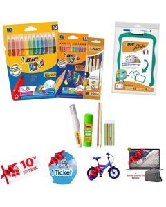 Pack de 10 Articles BIC Scolaire 